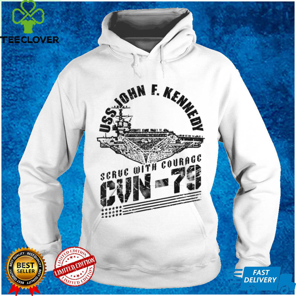 CVN79 USS John F Kennedy Aircraft Carrier Navy CVN 79 T Shirt