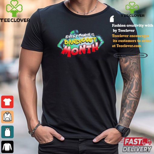 Caddicarus Bandicoot Month Shirt