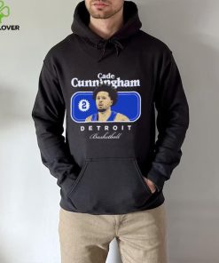 Cade Cunningham number 2 Detroit Pistons basketball player cover gift hoodie, sweater, longsleeve, shirt v-neck, t-shirt