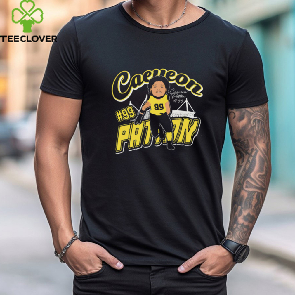 Caeveon Patton 99 San Antonio Brahmas Defensive shirt Caeveon Patton 99 San Antonio Brahmas Defensive shirt