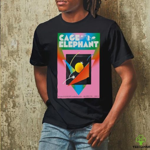 Cage The Elephan RV Inn Style Resorts Amphitheater Ridgefield WA June 23 2024 Poster hoodie, sweater, longsleeve, shirt v-neck, t-shirt