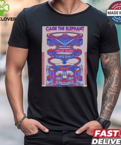 Cage The Elephant Madison Square Garden In New York NY Sep 5 2024 Poster shirt