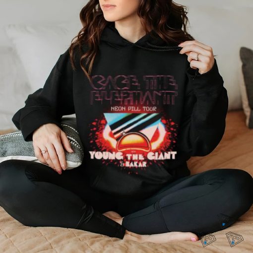 Cage The Elephant Tour 2024 Neon Pill Shirt