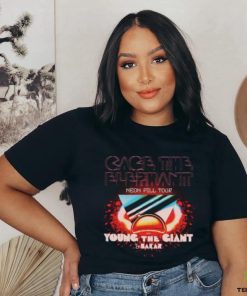 Cage The Elephant Tour 2024 Neon Pill Shirt