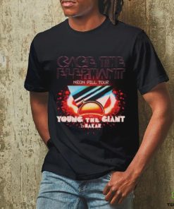 Cage The Elephant Tour 2024 Neon Pill Shirt