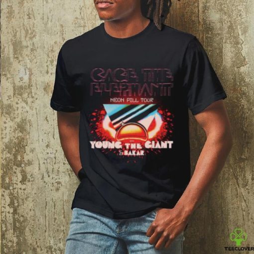 Cage The Elephant Tour 2024 Neon Pill Shirt