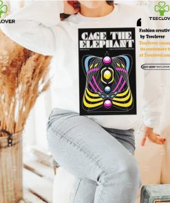 Cage The Elephant Tour In Raleigh NC On August 3 2024 Poster shirt