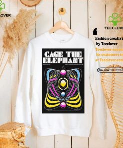 Cage The Elephant Tour In Raleigh NC On August 3 2024 Poster shirt