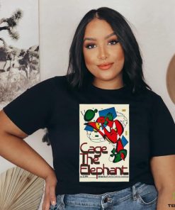 Cage The Elephant Utah First Credit Union Amphitheatre Salt Lake City UT June 20 2024 Poster shirt 1 Cage The Elephant Utah First Credit Union Amphitheatre Salt Lake City UT June 20 2024 Poster shirt