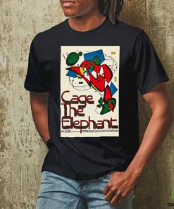Cage The Elephant Utah First Credit Union Amphitheatre Salt Lake City UT June 20 2024 Poster shirt 2 Cage The Elephant Utah First Credit Union Amphitheatre Salt Lake City UT June 20 2024 Poster shirt