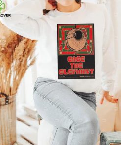 Cage The Elephant Vancouver, BC, CA Rogers Arena 06 26 24 Event Poster shirt