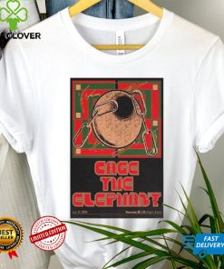 Cage The Elephant Vancouver, BC, CA Rogers Arena 06 26 24 Event Poster shirt
