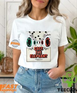 Cage the elephant aug 7 2024 ruoff music center noblesville in poster shirt 3 Cage the elephant aug 7 2024 ruoff music center noblesville in poster shirt