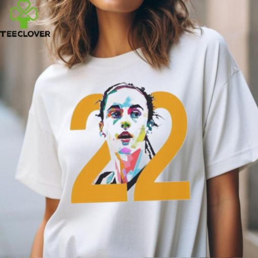 Caitlin Clark 22 Colorful Iowa Hawkeyes shirt