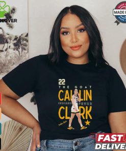 Caitlin Clark 22 the goat Indiana Fever T Shirt