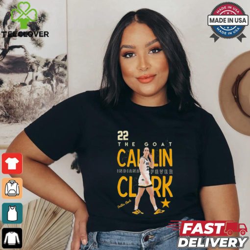 Caitlin Clark 22 the goat Indiana Fever T Shirt