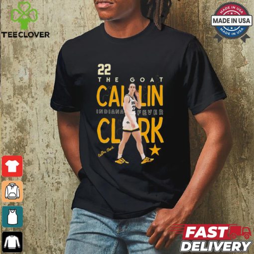 Caitlin Clark 22 the goat Indiana Fever T Shirt