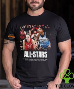 Caitlin Clark And Angel Reese Are Both 2024 WNBA All Stars T Shirt