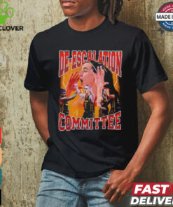 Caitlin Clark De Escalation Committee retro shirt