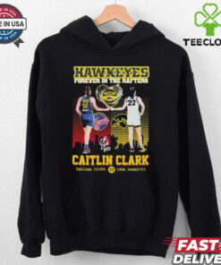 Caitlin Clark Indiana Fever Iowa Hawkeyes Forever In The Rafters Heart Diamond #22 Signature T shirts