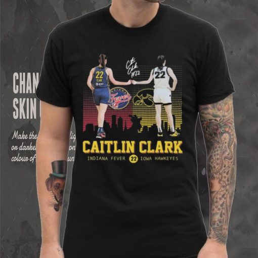 Caitlin Clark Indiana Fever Iowa Hawkeyes No.22 The True Star Skyline Shirt