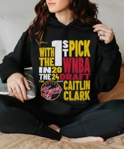 Caitlin Clark Indiana Fever WNBA Draft With The 1St Pick 2024 Shirt