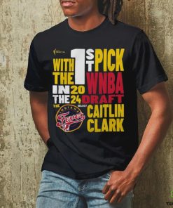 Caitlin Clark Indiana Fever WNBA Draft With The 1St Pick 2024 Shirt