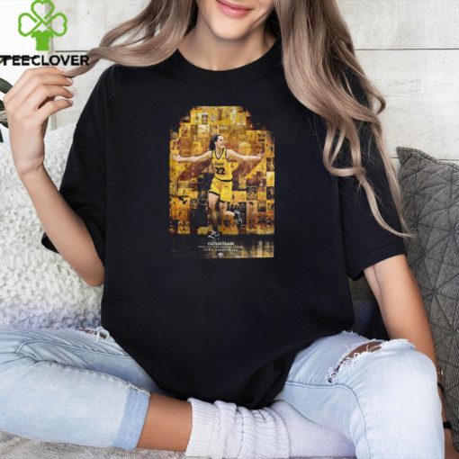 Caitlin Clark Iowa Women Basketball Record Broken History shirt