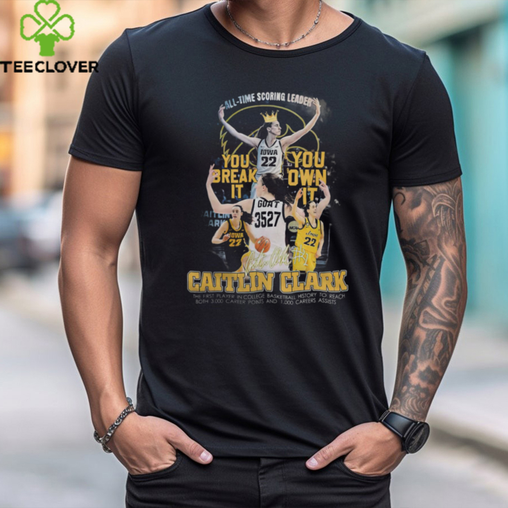 Caitlin Clark Merch All Time Scoring Leader Basketball Fan Shirt Caitlin Clark Merch All Time Scoring Leader Basketball Fan Shirt