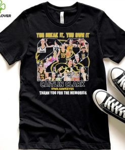 Caitlin Clark Thank You For The Memories Iowa Hawkeyes T Shirt