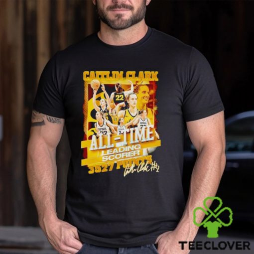 Caitlin Clark all time leading scorer 3527 points shirt
