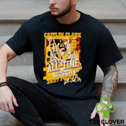 Caitlin Clark all time leading scorer 3527 points shirt
