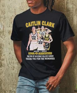 Caitlin Clarks Iowa Hawkeyes 2020 2024 Thank You For The Memories T Shirt