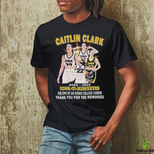 Caitlin Clarks Iowa Hawkeyes 2020 2024 Thank You For The Memories T Shirt