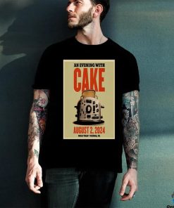 Cake August 2 2024 Wolf Trap Vienna VA Poster shirt