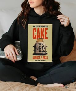 Cake August 2 2024 Wolf Trap Vienna VA Poster hoodie, sweater, longsleeve, shirt v-neck, t-shirt