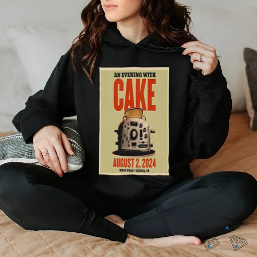 Cake August 2 2024 Wolf Trap Vienna VA Poster hoodie, sweater, longsleeve, shirt v-neck, t-shirt