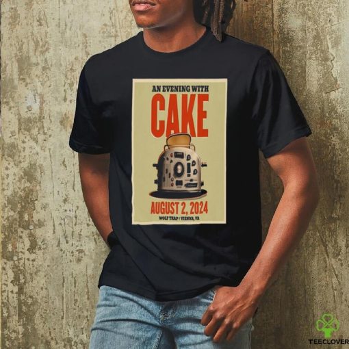 Cake August 2 2024 Wolf Trap Vienna VA Poster hoodie, sweater, longsleeve, shirt v-neck, t-shirt