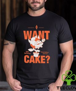 Cake Milk Optional First Slice Is Free Shirts