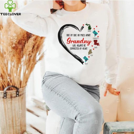 Caketomook Always Be Connected By Heart   Grandny T Shirt