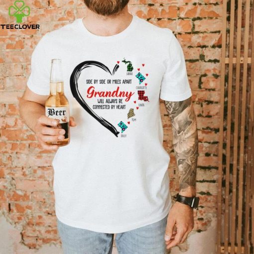 Caketomook Always Be Connected By Heart   Grandny T Shirt