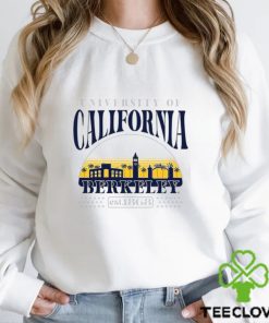 Cal Bears Uscape Apparel Women's Pigment Dyed Local Skyline Fleece Crop Crewneck tshirt 3 Cal Bears Uscape Apparel Women's Pigment Dyed Local Skyline Fleece Crop Crewneck tshirt