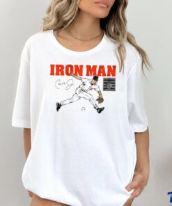 Cal Ripken Jr Baltimore Orioles Iron Man signature shirt