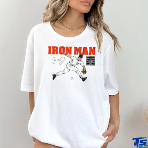 Cal Ripken Jr Baltimore Orioles Iron Man signature shirt
