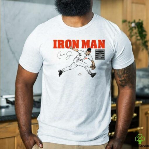 Cal Ripken Jr Baltimore Orioles Iron Man signature shirt