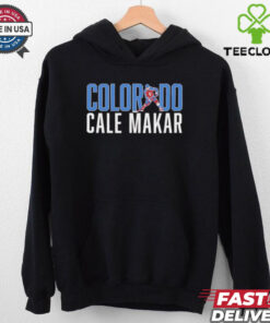 Cale Makar Colorado Avalanche letter star shirt