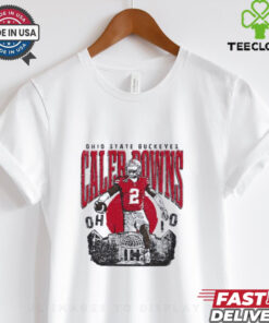 Caleb Downs Ohio State Buckeyes The Shoe Ash shirt