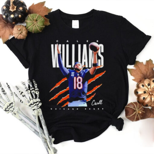 Caleb Williams Chicago Bears signature 2024 hoodie, sweater, longsleeve, shirt v-neck, t-shirt