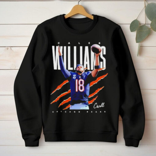 Caleb Williams Chicago Bears signature 2024 hoodie, sweater, longsleeve, shirt v-neck, t-shirt