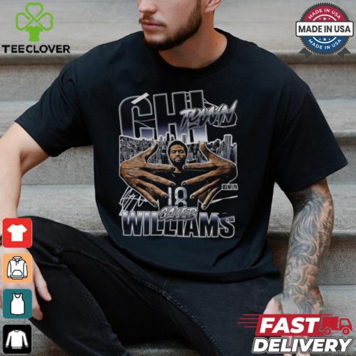 Caleb Williams Chicago Chi Town Collage Shirt